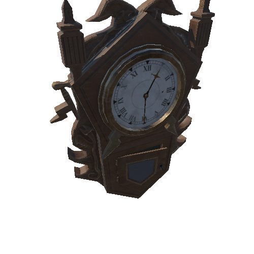 Mad Wall Clock Animatable